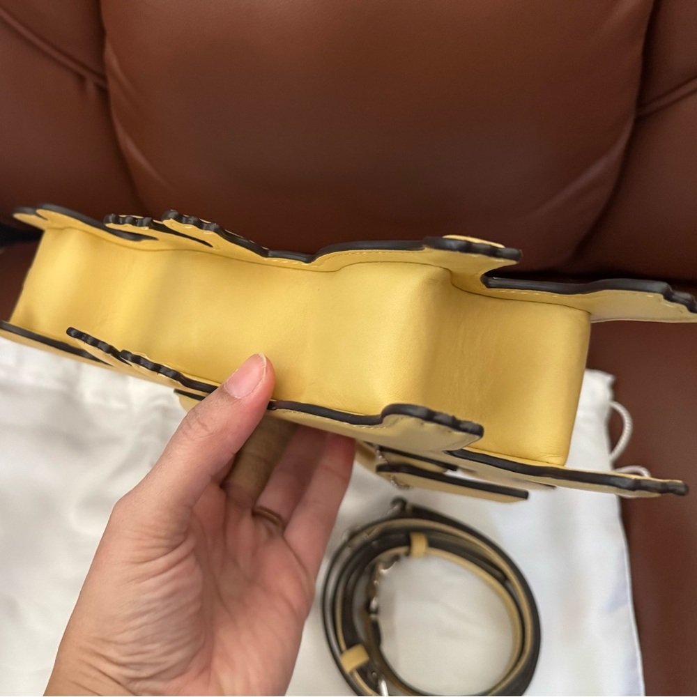 Coach Rexy Bag 🦖 CT924 in Vanilla/Light Yellow RARE COLOR NWOT - Picture 5 of 8